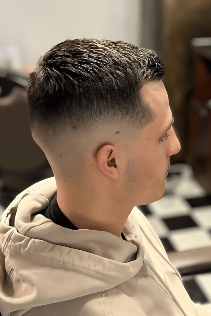Classic Mid Fade with a Sharp Finish